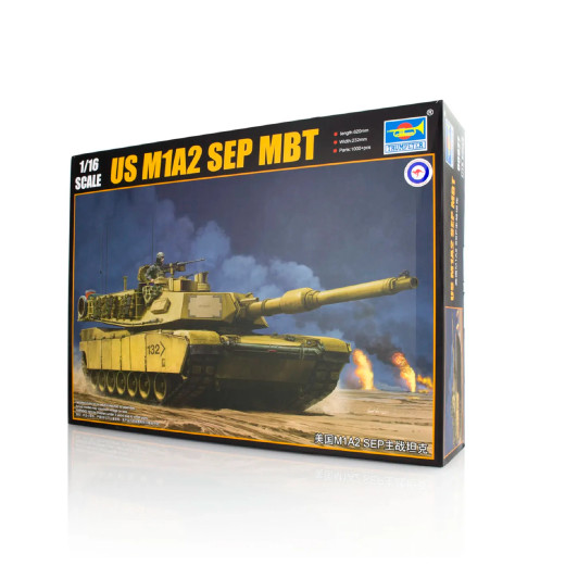 Trumpeter 1/16 US M1A2 SEP MBT Plastic Model Kit - Aus Decals Trumpeter 1/16 US M1A2 SEP MBT Plastic Model Kit - Aus Decals