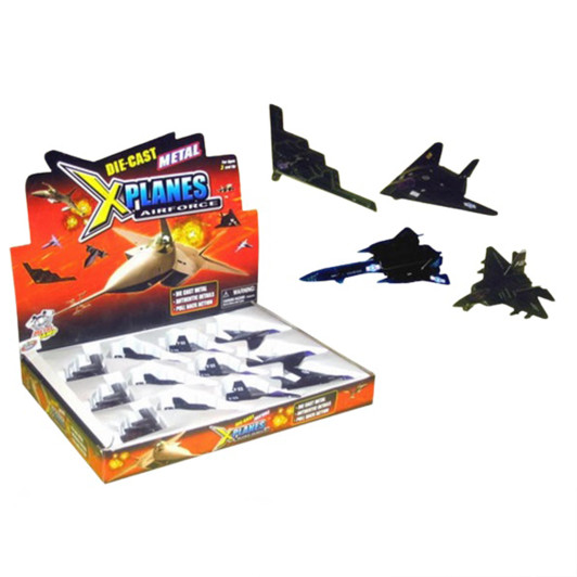 DIE CAST PLANE 4 ASSORTED PULL BACK SOLD AS A DISPLAY OF 12 C24 10cm DIE CAST PLANE 4 ASSORTED PULL BACK SOLD AS A DISPLAY OF 12 C24 10cm