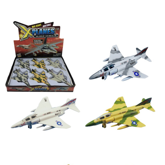 F-4 GHOST FIGHTER 7" SOLD AS A DISPLAY OF 6 C12 F-4 GHOST FIGHTER 7" SOLD AS A DISPLAY OF 6 C12