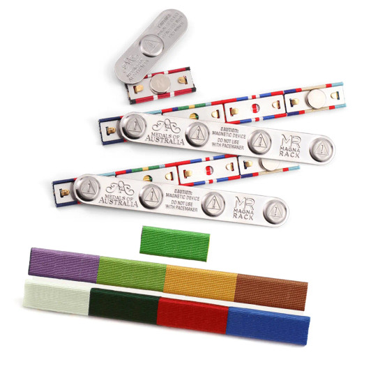 Ribbon Bar 9 (4-4-1) Plastic Magnetic