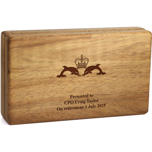 Australian Submarines Tasmanian Blackwood Medal Display Box