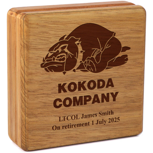 Kokoda Company Tasmanian Blackwood Heritage Box