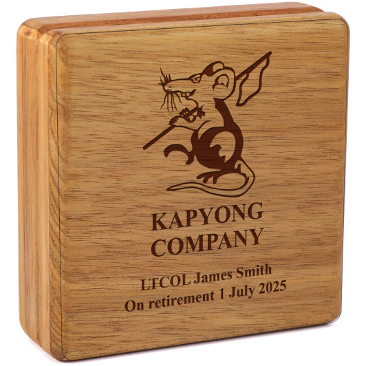 Kapyong Company Tasmanian Blackwood Heritage Box