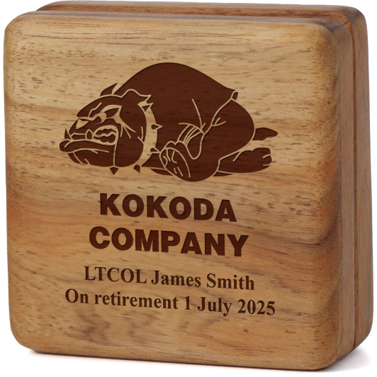 Kokoda Company Tasmanian Blackwood Keepsake Box