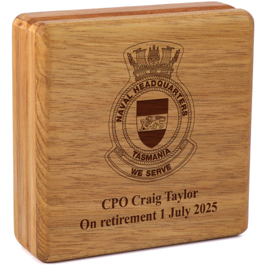 Naval Headquarters Tasmania Tasmanian Blackwood Heritage Box