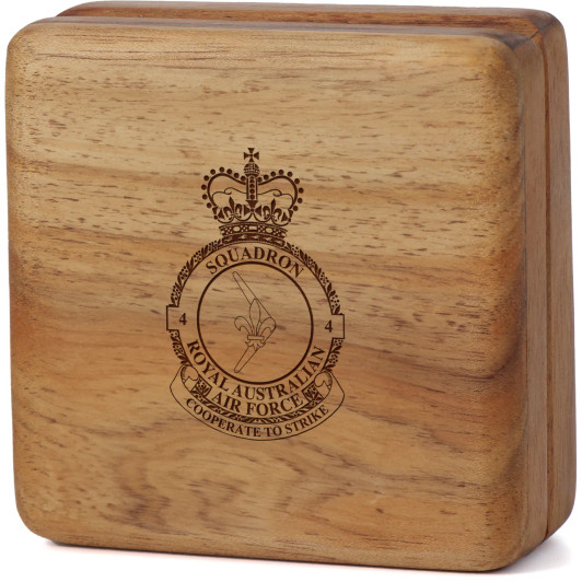 No 4 Squadron (4SQN) Tasmanian Blackwood Keepsake Box