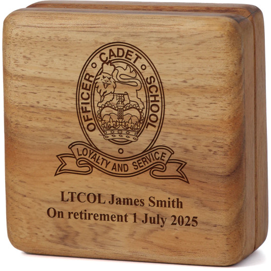 OCS Portsea Tasmanian Blackwood Keepsake Box