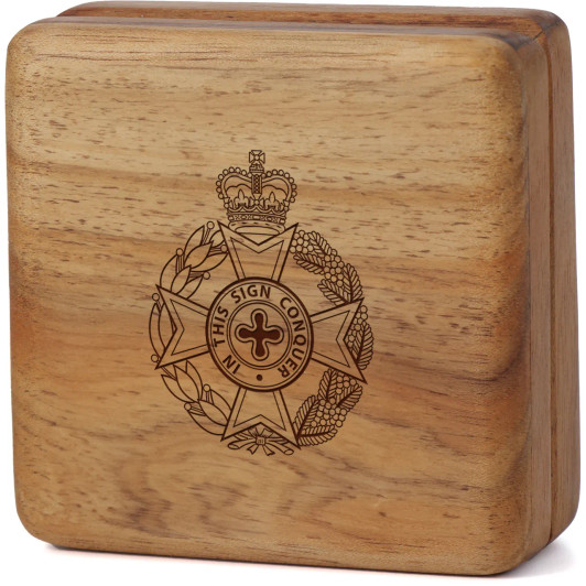 Royal Australian Chaplains Department (RAA Ch D Jewish), Jewish Tasmanian Blackwood Keepsake Box