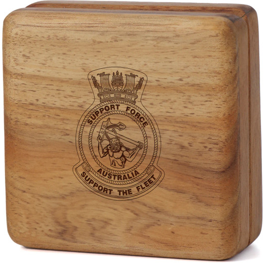 Support Force Tasmanian Blackwood Keepsake Box