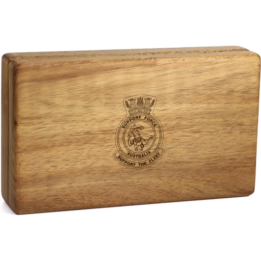 Support Force Tasmanian Blackwood Medal Display Box