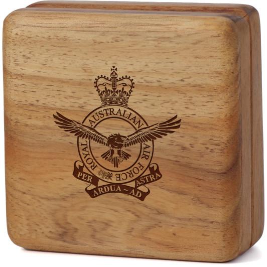 Air Force Tasmanian Blackwood Keepsake Box