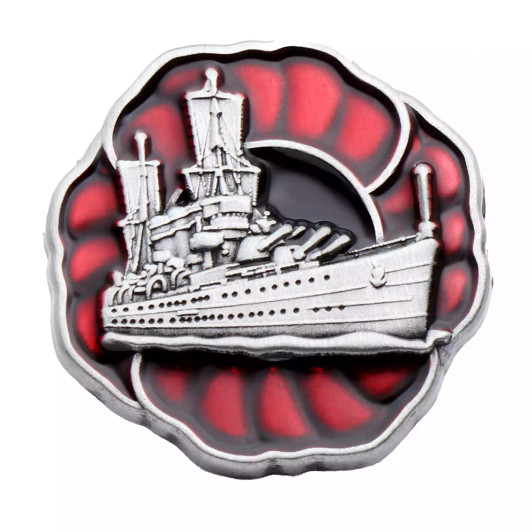 Poppy, WWII HMAS Australia II Limited Edition Lapel Pin