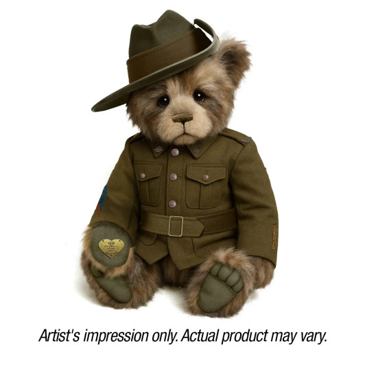 Valour Bear WWI Australian Imperial Force (AIF) "Private William (Billy) Bailey"