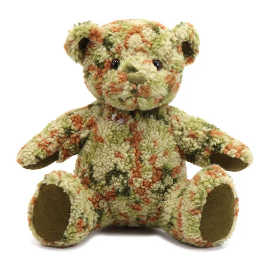 Fuzzy Budz Army Bear