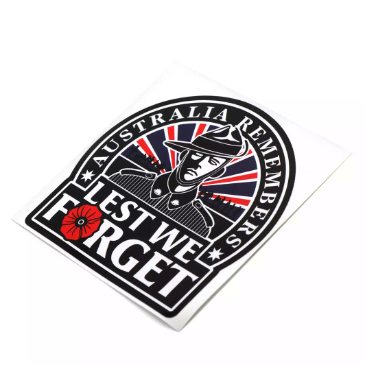 Australia Remembers Sticker