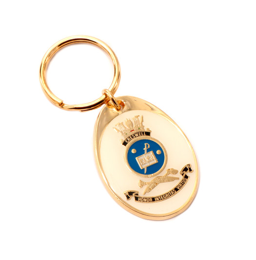 HMAS Creswell Key Ring on Card Add this unique token to your keyring! Featuring the HMAS Creswell crest in full-colour enamel, this gold-plated key ring is perfect for your keys, bags, wallets, and more. Order your HMAS Creswell cr HMAS Creswell Key Ring on Card Add this unique token to your keyring! Featuring the HMAS Creswell crest in full-colour enamel, this gold-plated key ring is perfect for your keys, bags, wallets, and more. Order your HMAS Creswell cr