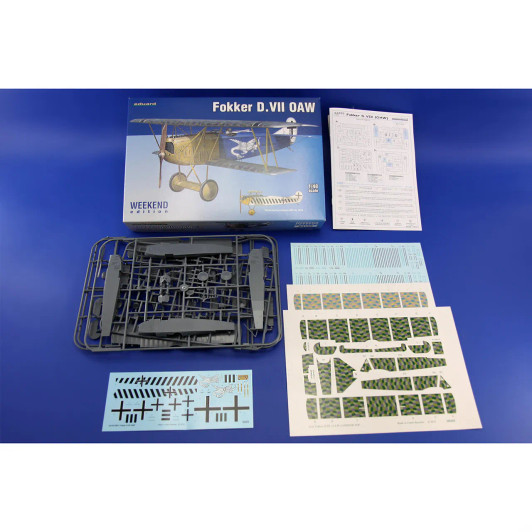 Eduard 1/48 Fokker D.VII OAW Plastic Model Kit