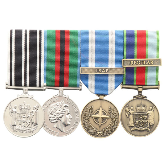 New Zealand Afghanistan Medal Set