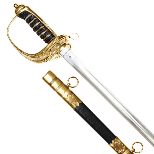 Navy Sword Master at Arms with Scabbard (Windlass S/Steel)