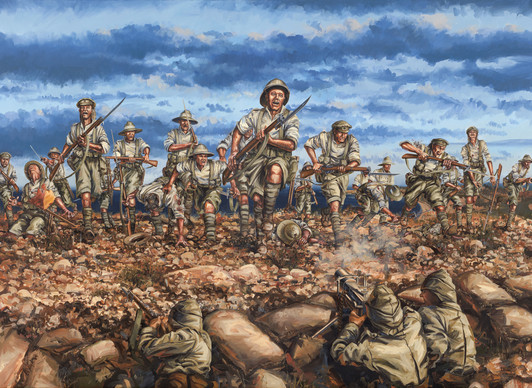 Battle of the Nek Unframed LTD Print