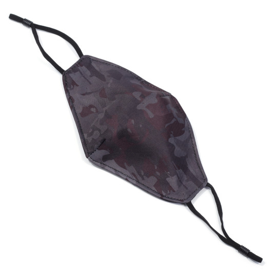 Face Mask - Black Camouflage (Kids Size)