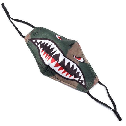 Face Mask - Curtiss P-40 Tiger Teeth (Kids Size)