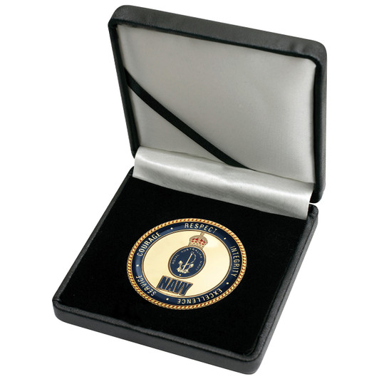 Navy Medallion In Case CIIIR