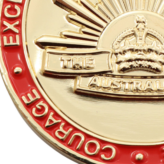 Army Medallion In Case 8th Pattern