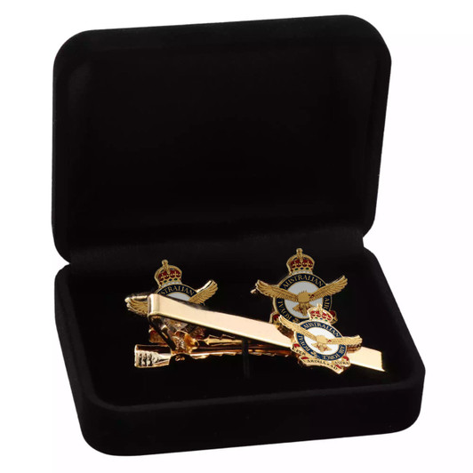 Air Force Cuff Link & Tie Bar Set CIIIR