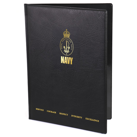 Navy A4 Certificate Folder CIIIR