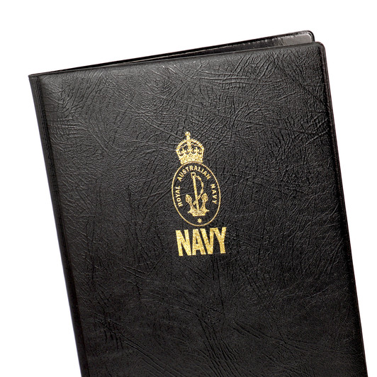 Navy A4 Certificate Folder CIIIR