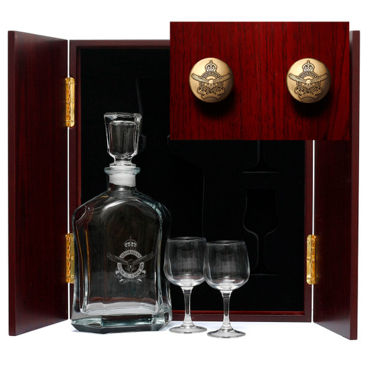 Air Force Decanter Display Case CIIIR