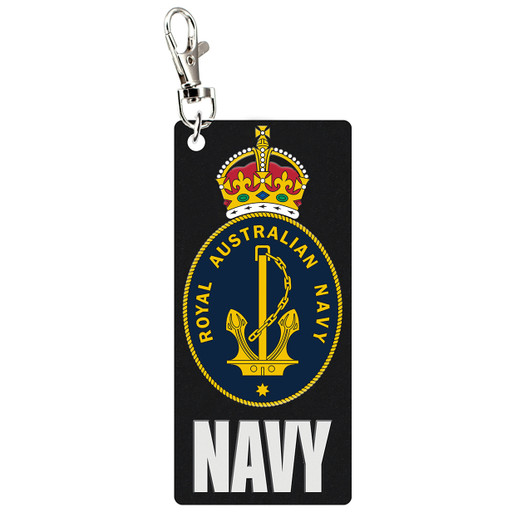 Navy Key/Bag Tag CIIIR