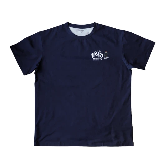 Navy - 125 Years For Our Nation Limited-Edition T-shirt - Navy Blue