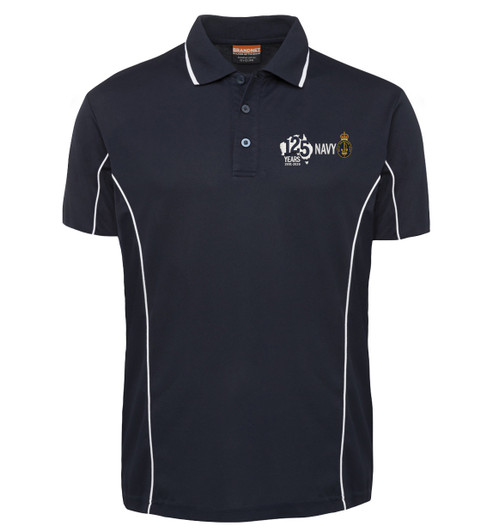 Navy - 125 Years For Our Nation Polo Shirt - Navy Blue
