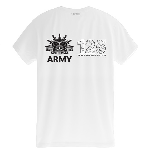 Army - 125 Years For Our Nation Limited-Edition T-shirt - White