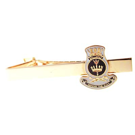 HMAS Ballarat Tie Bar HMAS Ballarat 20mm full colour enamel tie bar. Order now from the military specialists. This beautiful gold plated tie bar looks great on both work and formal wear. HMAS Ballarat Tie Bar HMAS Ballarat 20mm full colour enamel tie bar. Order now from the military specialists. This beautiful gold plated tie bar looks great on both work and formal wear.