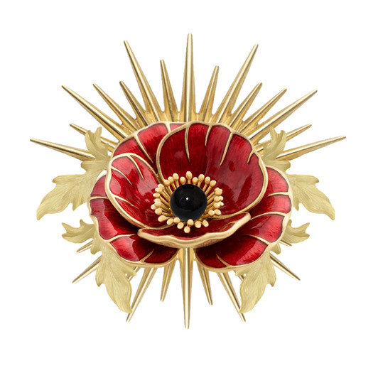 Symbols of the Soul Courage: "In the Face of Fire" Limited Edition Brooch