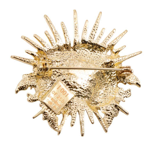 Symbols of the Soul Courage: "In the Face of Fire" Limited Edition Brooch