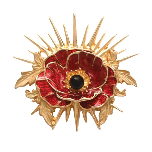 Symbols of the Soul Courage: "In the Face of Fire" Limited Edition Brooch