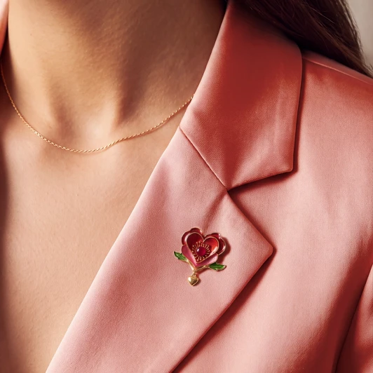 Symbols of the Soul Love: "The Heart That Remains" Limited Edition Brooch