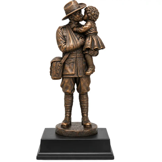 Welcome Home Dad Figurine