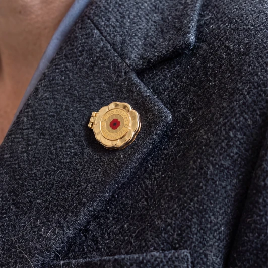 Forever Collection Remembrance Coin Locket Brooch