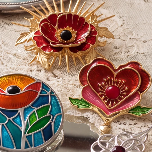 Symbols of the Soul Limited Edition Brooch Set