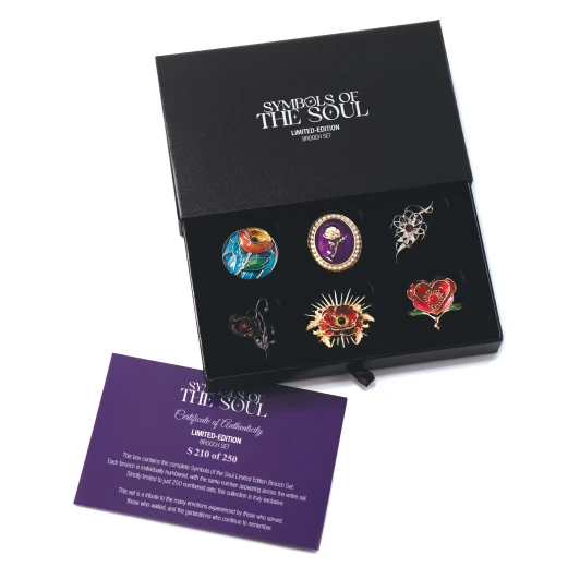 Symbols of the Soul Limited Edition Brooch Set