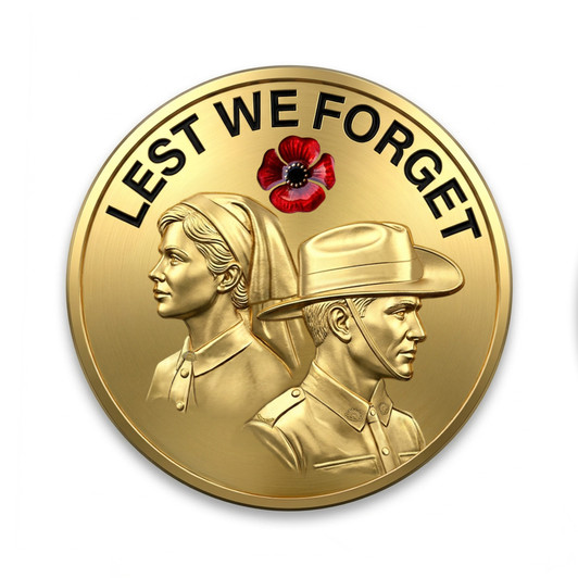 Lest We Forget Lapel Pin