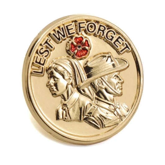 Lest We Forget Lapel Pin