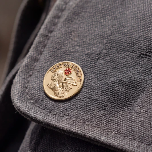 Lest We Forget Lapel Pin