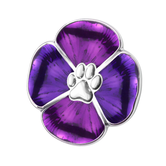 Purple Poppy Limited Edition Lapel Pin