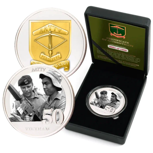 BrandNet Archive Edition | AATTV Vietnam 50th Ltd Edition Medallion 50mm